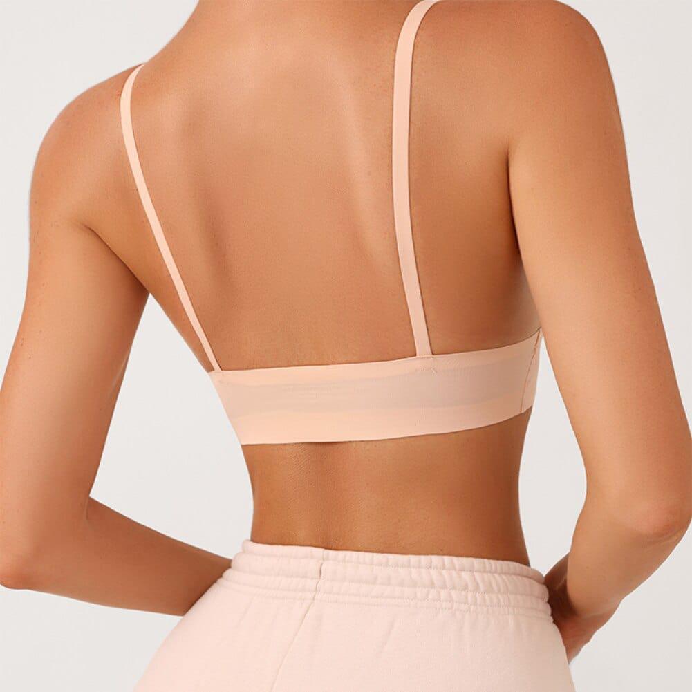 Bezszwowy biustonosz nude