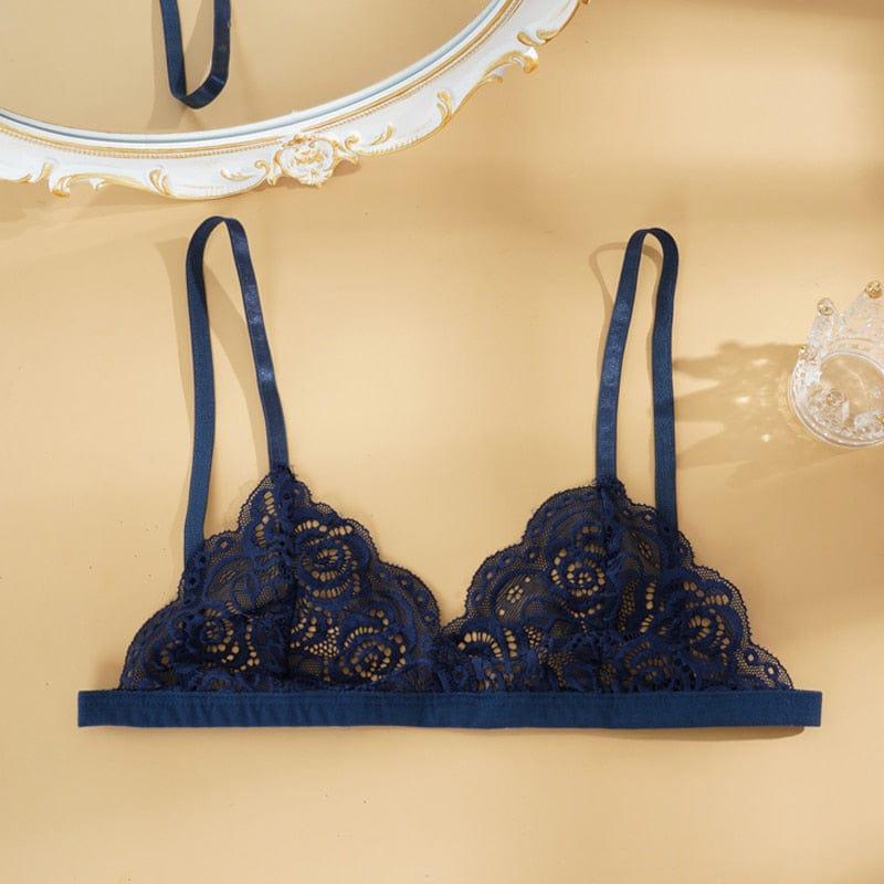 Delikatny biustonosz koronkowy