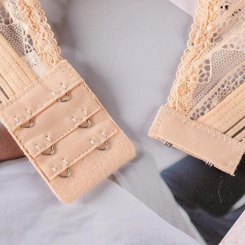 Koronkowy biustonosz push up