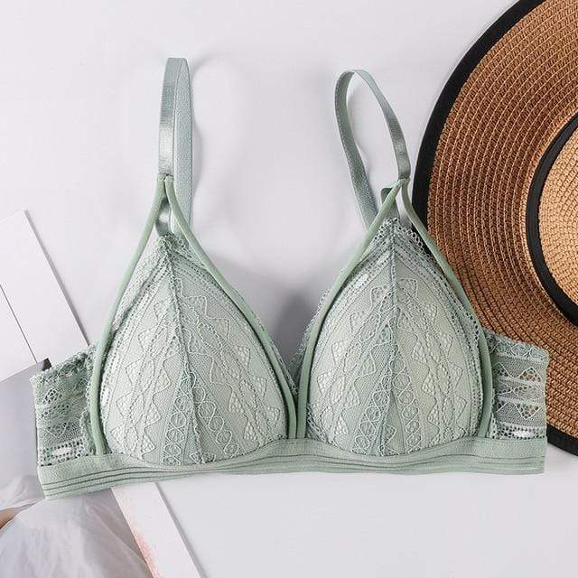 Koronkowy biustonosz push up