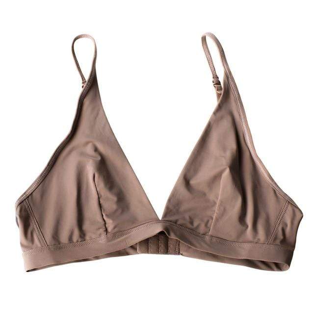 Materiałowy biustonosz