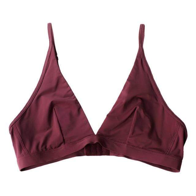 Materiałowy biustonosz