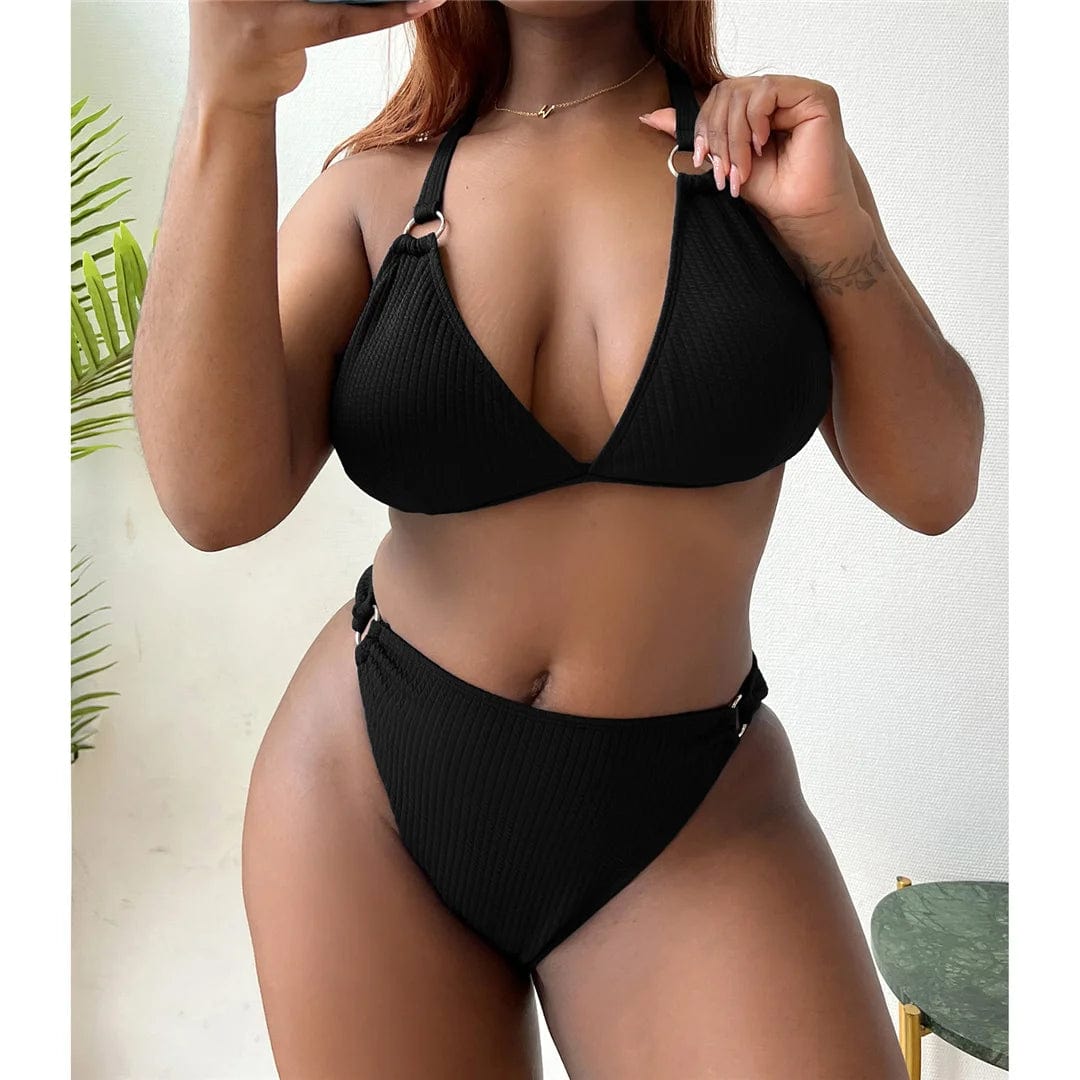 Dwuczęściowe bikini plus size