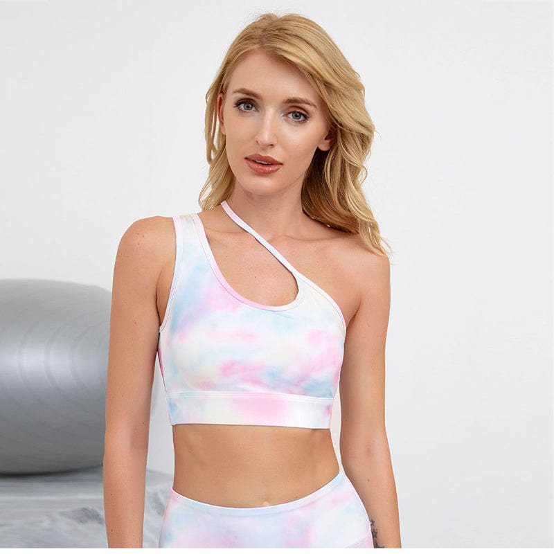 Komplet sportowy w stylu tie dye